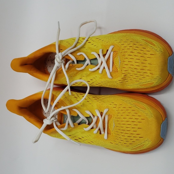 Hoka Shoes Hoka Clifton 8 Yellow Size 15d No Insoles Poshmark